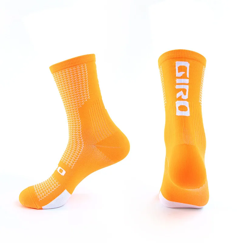 Professionelle Radsocken, atmungsaktive Sport-Lauf-Basketball-Kompressionssocken für Herren und Damen