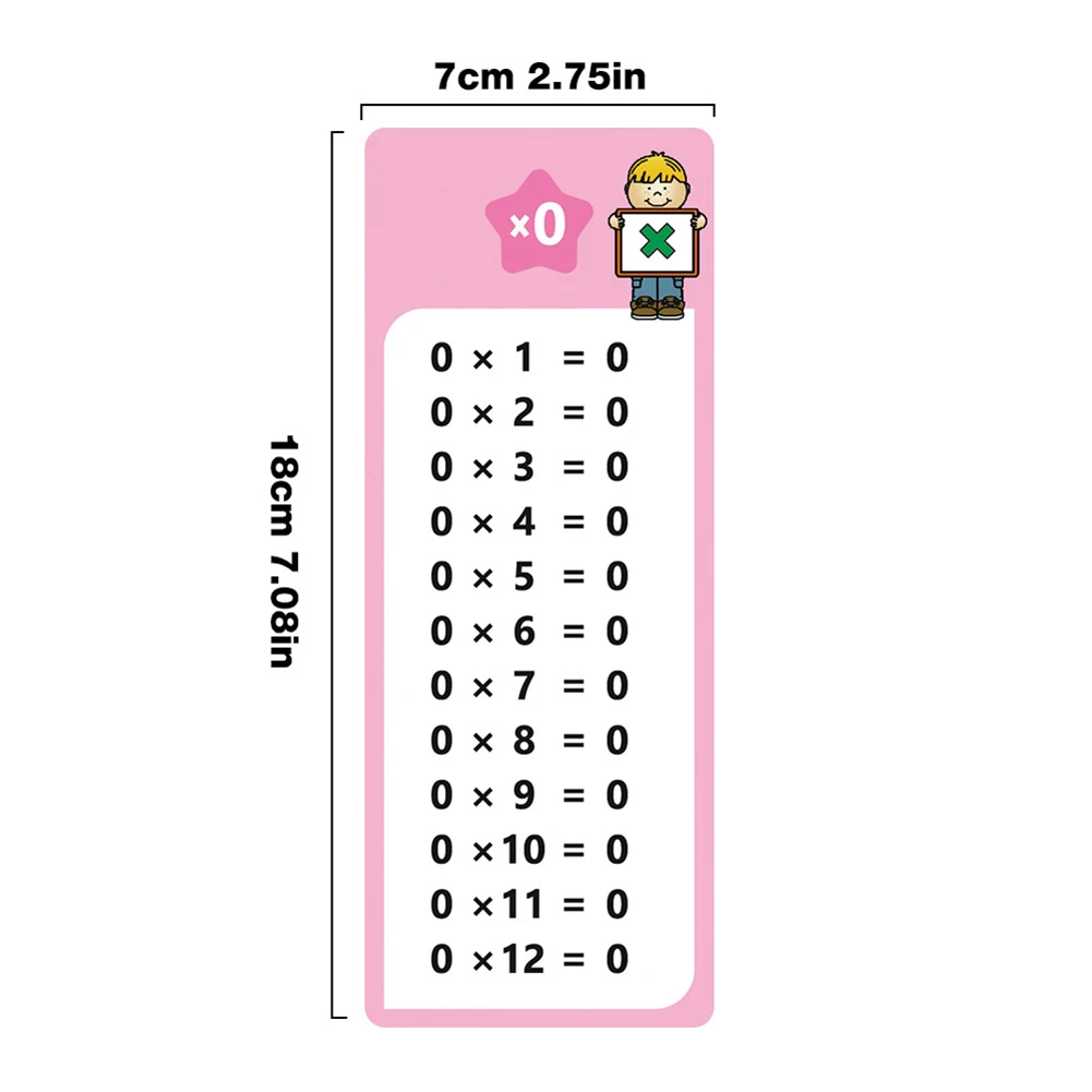 0-12 Grafici di moltiplicazione, Schede da tavolo dei tempi, Strumento di apprendimento matematico con controllo automatico, Pratica di calcolo rapido Flashcard matematico