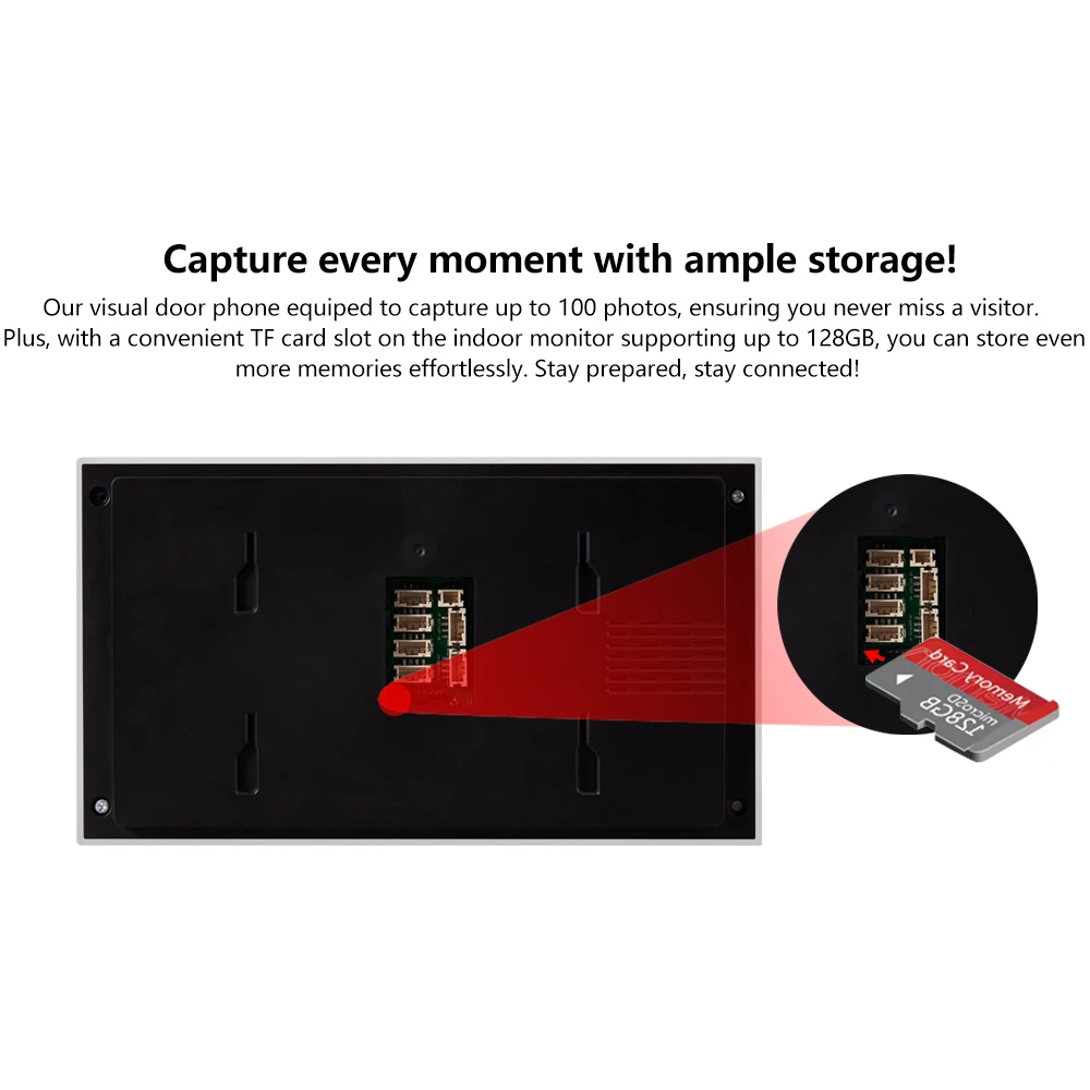Tuya 7-inch visuele intercom Kleur High-Definition intelligent scherm Villa Gemeenschap Deurbel Beveiliging Antidiefstaltoegang
