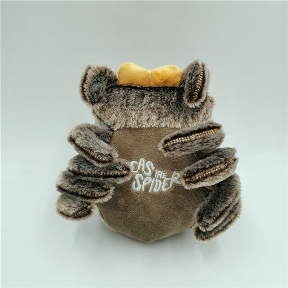 Animais de pelúcia macios plushies aranha brinquedo preto pequeno lucas simulado travesseiro boneca anime jogo sala travesseiro decora presente do miúdo