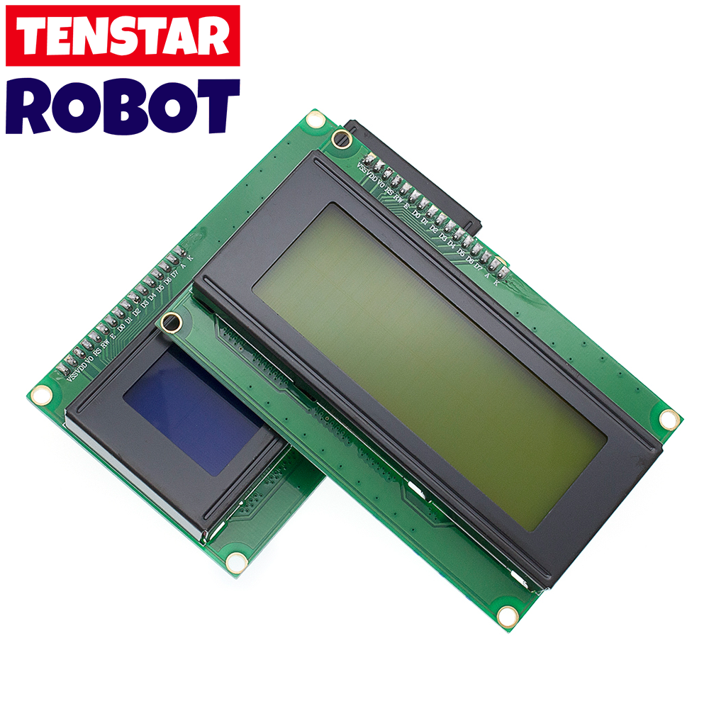 LCD2004+I2C LCD2004 20x4 2004A Blue Green Screen Character LCD IIC Serial Interface Adapter Module for Arduino
