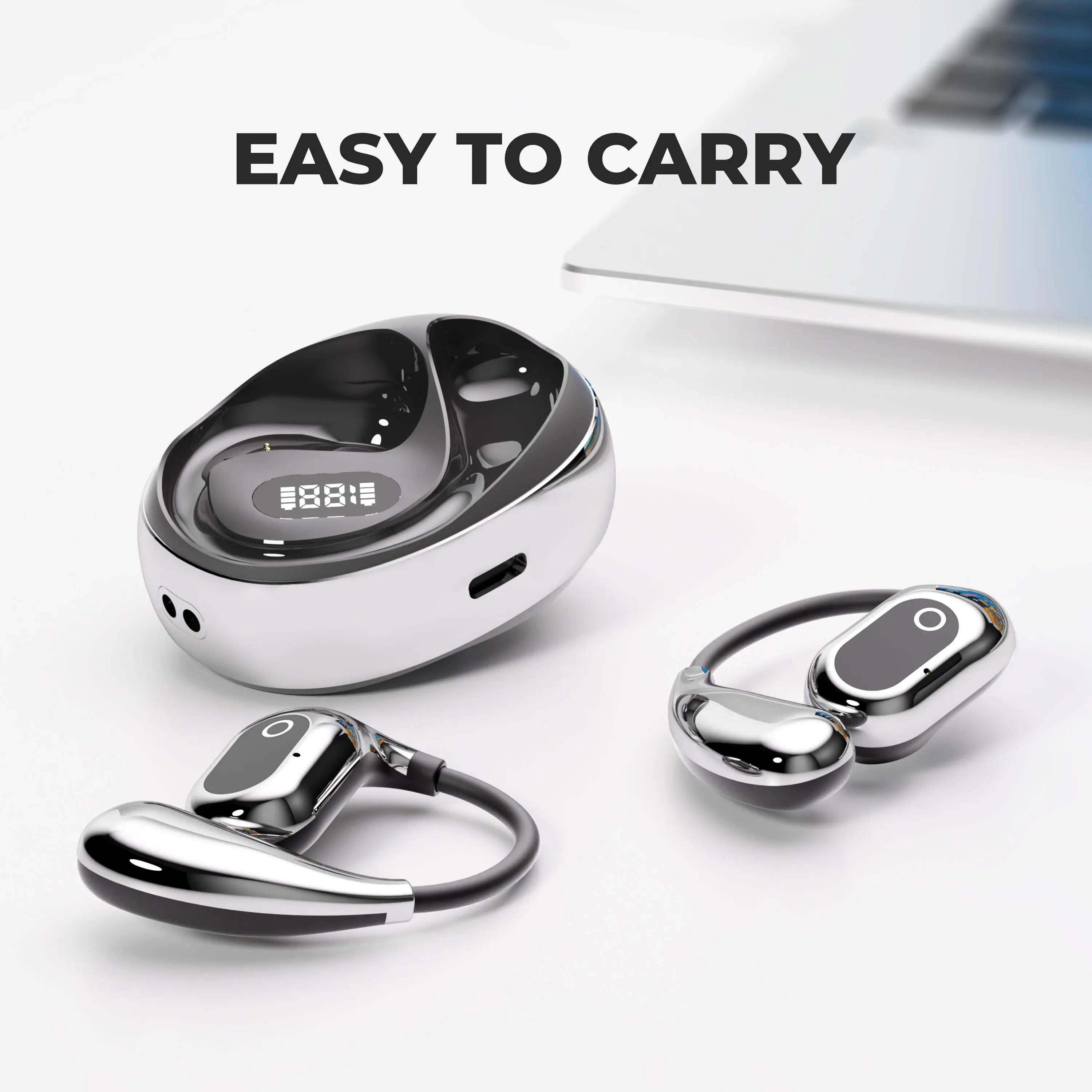 Ai Two-Way Real time Translators Earphone 144 Languages Wireless Bluetooth Smart Voice Translator Headphones For Travel Business