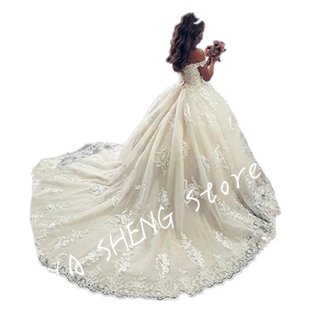 Tren de lujo con apliques de encaje para niña, vestidos de princesa sin mangas para niña pequeña, desfile, comunión, fiesta de cumpleaños