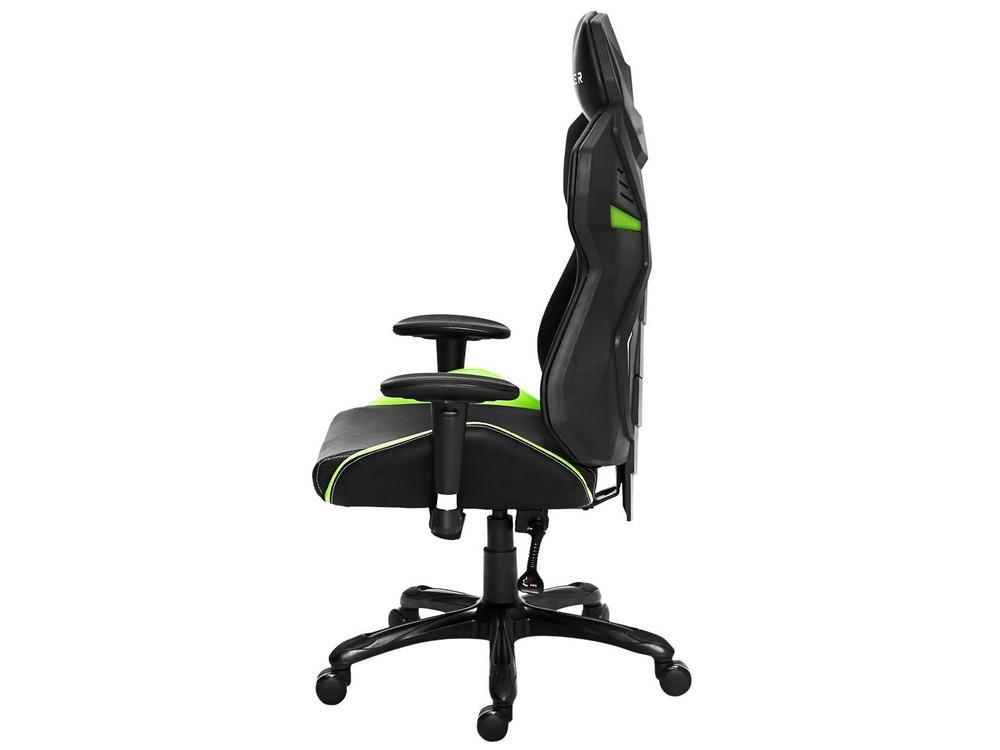 Cadeira Gamer XT Racer Reclinável Preta e Verde