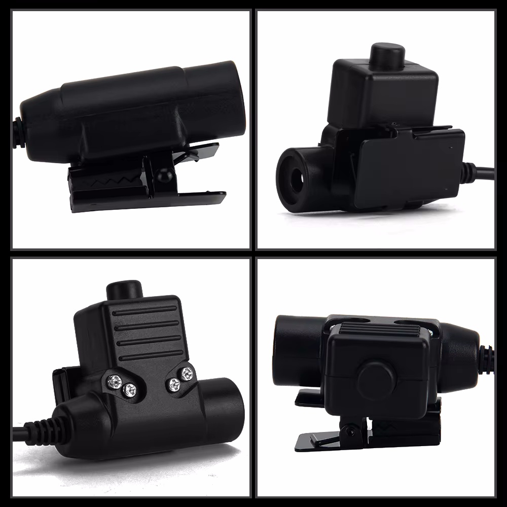 Headphone U94 PTT for KENWOD Plug Walkie Talkie BaoFeng UV-82 Radio Headset PTT U94 Z113