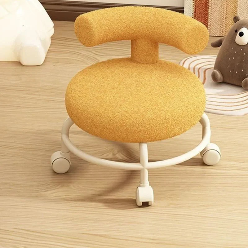 Sgabello Bambini-Chaise Basse avec Dossier pour Bébé, Tabouret pour Enfant de Maternelle, Meubles de Cuisine