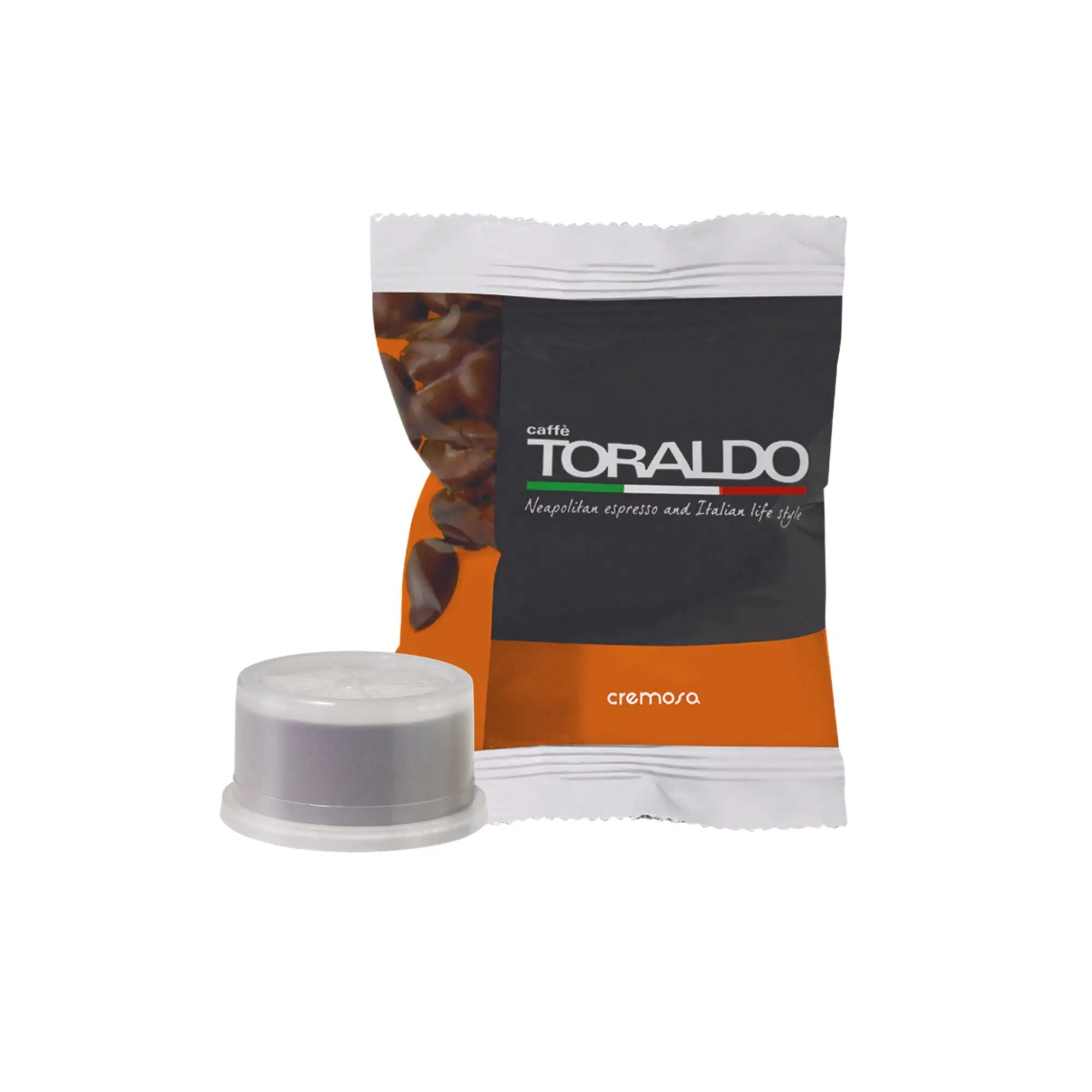CAFÉ TORALDO |   Espresso Point * Compatible |   Café sélectionné, grillé et torréfié en Italie |   Excellence du café napolitain (600 capsules, mélange crémeux)