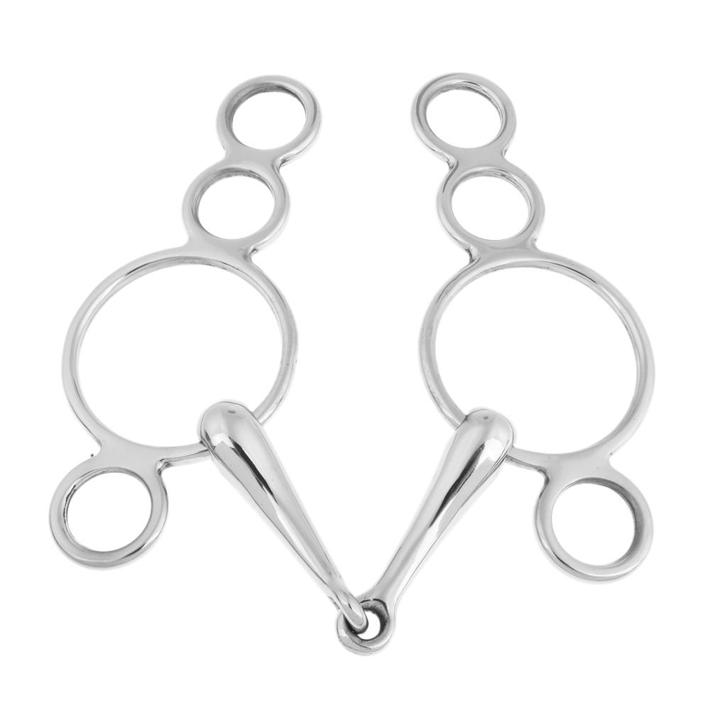 Broca de mordaza de acero inoxidable, tachuela para caballos, 135mm/5,3 ", accesorios ecuestres