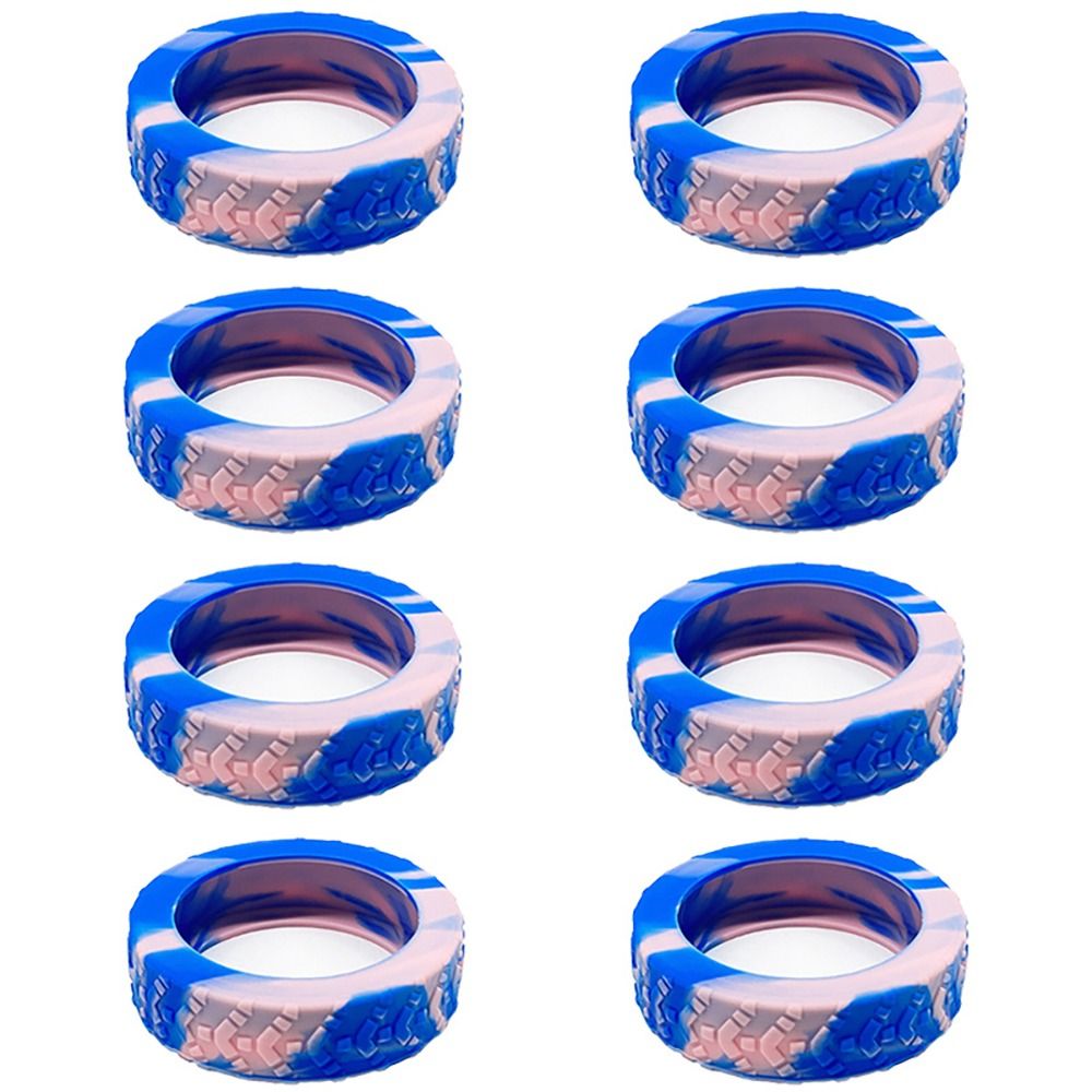 8 Uds. Ruedas para equipaje de viaje, zapatos, maleta de silicona, cubierta protectora para ruedas, Reduce el ruido, cubierta para ruedas de caja de carrito