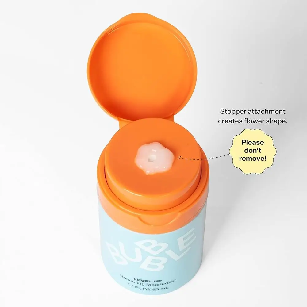50/55ml bolha cuidados com a pele nicotinamida controle de óleo e creme hidratante de reabastecimento de água para pele normal a seca cuidados diários