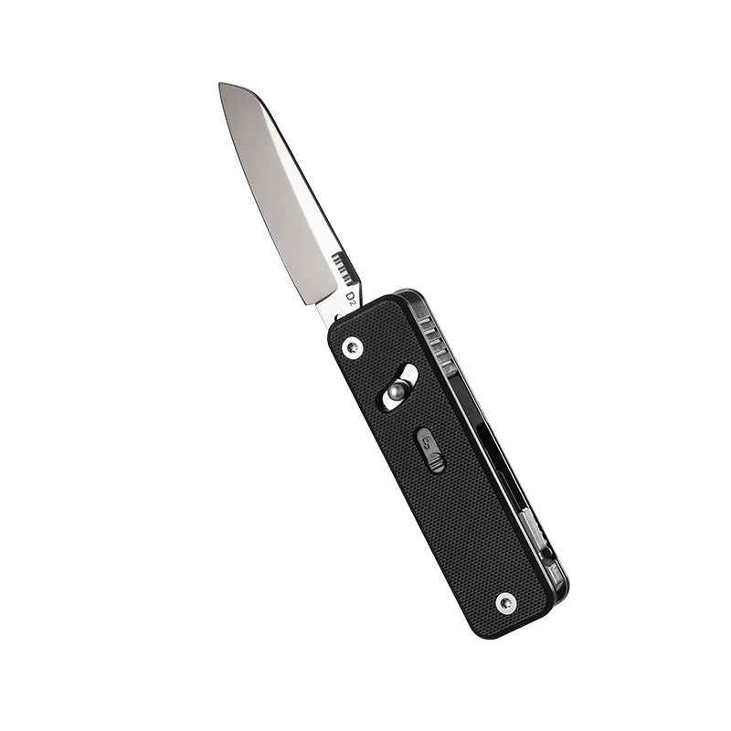 ROXON S503G Flex Companion Tool Modular Design and Customizable Pocket Tool, Preinstalled with 8 Essential Tools (1/4" Bit Drive