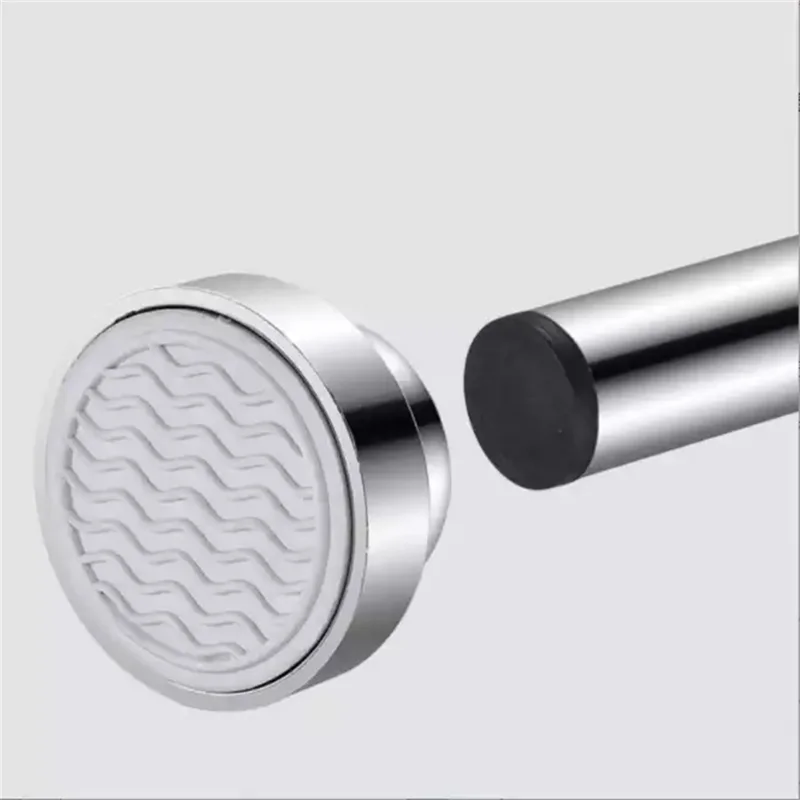 Extensível telescópica cortina haste ferroviário guarda-roupa armário roupas toalha pendurado pólo banheiro chuveiro cabide barra de toalha