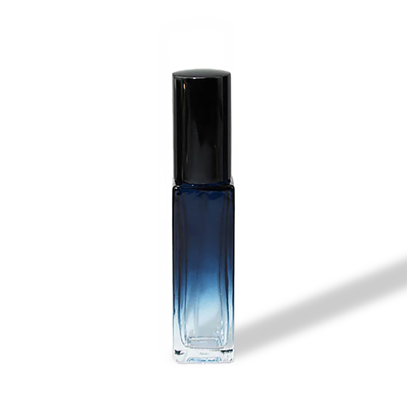 Botella pulverizadora de Perfume de alta calidad, botella de Perfume azul degradado, botella pulverizadora recargable para cosméticos de viaje, 5ml, 10ml, 1 ud.