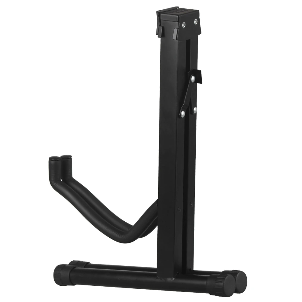 Supporto per chitarra portatile Staffa musicale Supporto pieghevole Treppiede Robusto e stabile per parti di strumenti musicali a corda per chitarra basso
