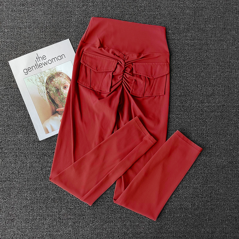 TRY TO BN Pantalones de Yoga para mujer, mallas elásticas deportivas con bolsillos traseros, Leggings Push Up de cintura alta, ropa de entrenamiento para correr y gimnasio