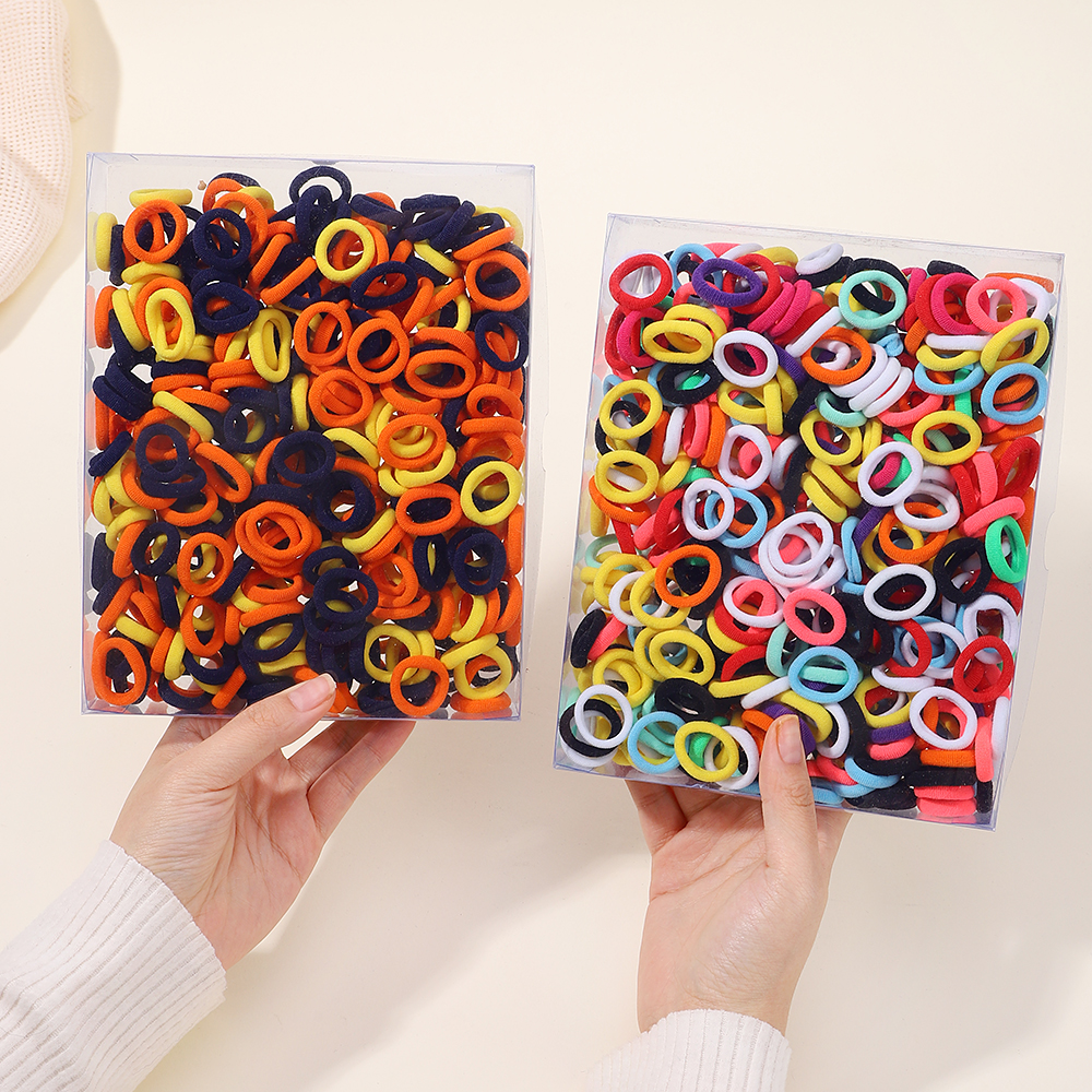20/50 pçs meninas faixas de cabelo para o cabelo pequeno elástico criança rabo de cavalo titular borracha scrunchies bandas bandana acessórios para o cabelo