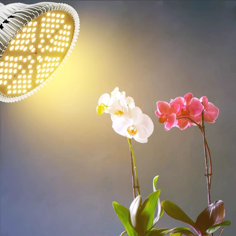 LED 植物 85-265V 成長ランプ補助光温室と E27 フルスペクトル多肉植物電球太陽の模倣