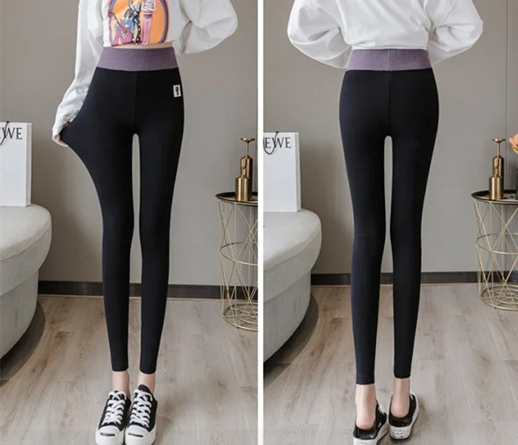 Quần Legging Nữ Hở Mũi Của Cặp Đôi Ngoài Trời Ngoại Tình-Giá Rẻ Quần Legging Gợi Cảm Nữ Mùa Thu Và Mùa Đông quần Legging Duodn