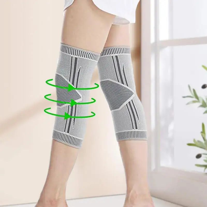 Warmers ฤดูหนาว Warm เข่ารั้ง Elastic แขนเข่าการไหลเวียนโลหิตปรับปรุงและอาการปวดข้อ Relief สำหรับหัวเข่า