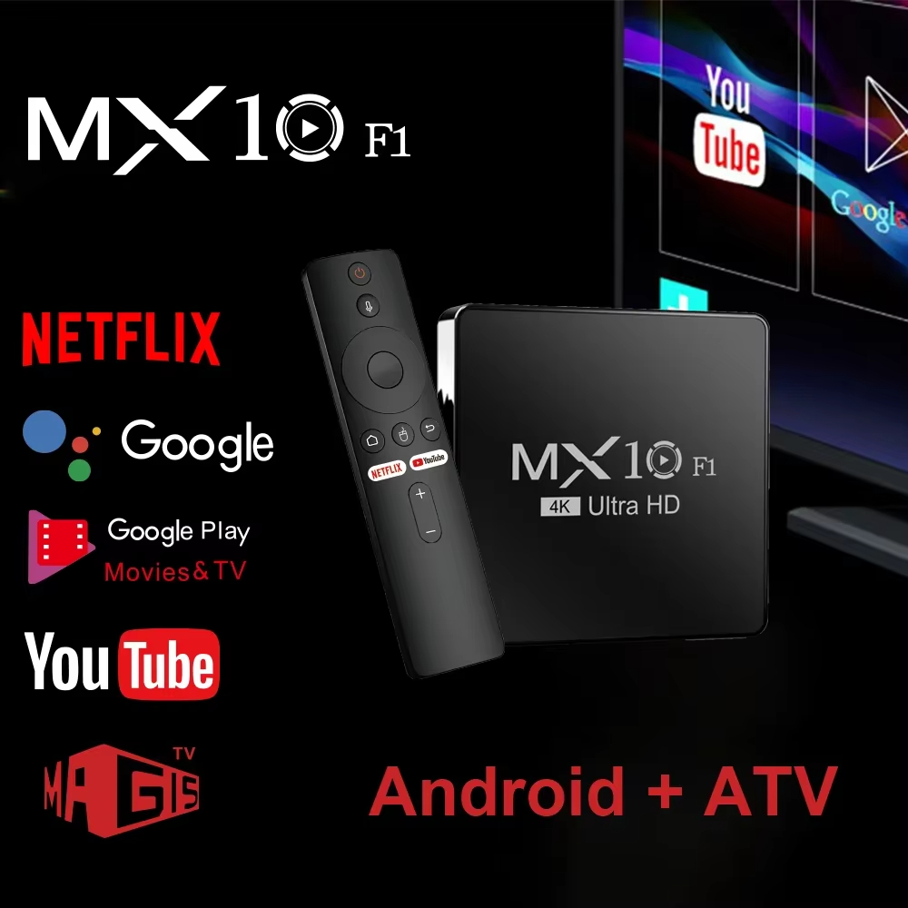 Android TV Box Decoder 2024 4K Android 13 Digital Großhandel Onn Certificado Smart Android TV Box
