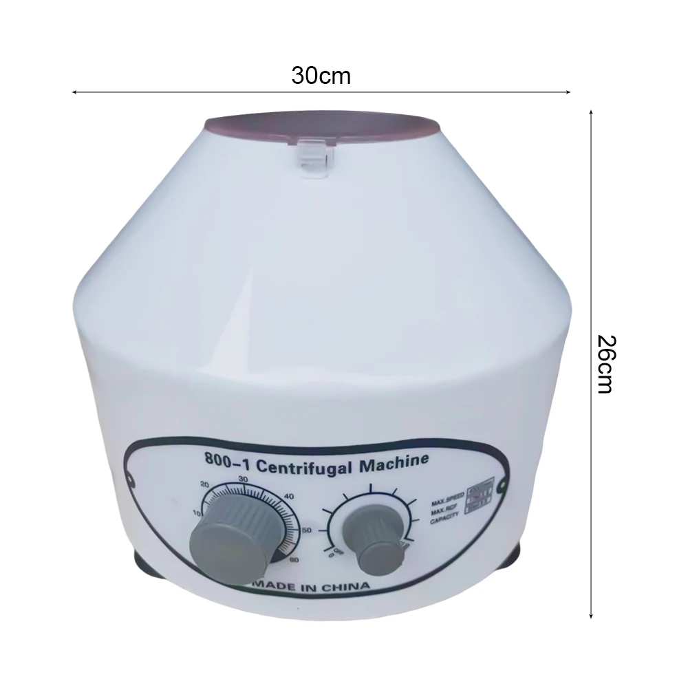 Wirówka laboratoryjna – silnik 25 W, pojemność 6x20 ml, regulacja prędkości i czasu, łatwa obsługa w laboratorium