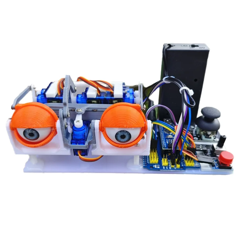 -ABLP Robot For Arduino Mobile Robot Machine Biomimetic Eyes Robotics Science Experiment Boy Program Toy STEM Kit