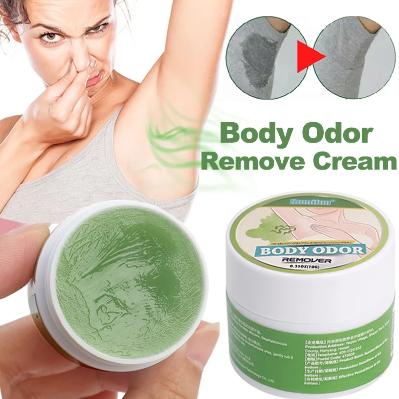 10g Effectively Remove Body Sweat Odor Agent Antiperspirant Deodorant Remove Underarm Odor Refreshing Oil Body Skin Care Cream