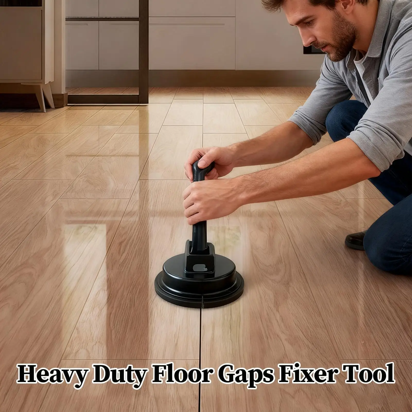 Suction Tool For Flooring Ergonomic Grip Fixer Laminate Floor Tools For Crevice Repair Baseboard Hardwood Carpentry Paver
