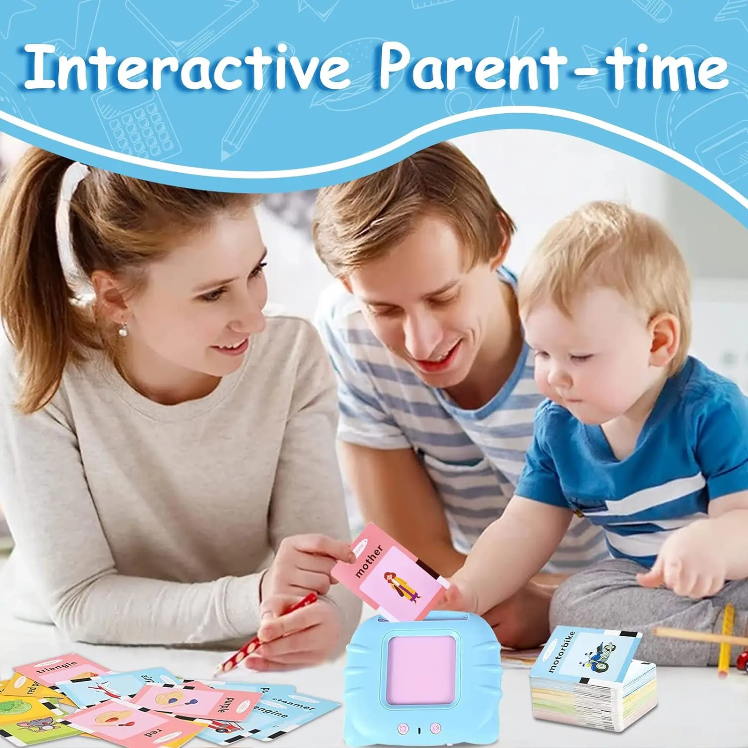Flashcards การพูดคุยเครื่องการเรียนรู้สําหรับเด็กวัยหัดเดินภาษาอังกฤษ/สเปน/อิตาลี/อาหรับ Audio Early การศึกษาของเล่นของขวัญ