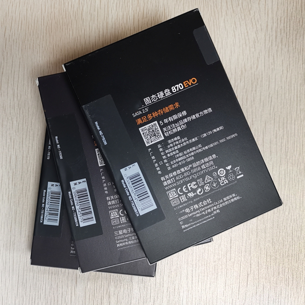 SSD 870 EVO Solid State Drive 250 GB 500 GB 1 TB Laptop PC Desktop 2.5-inch SATA Interface VOOR SAMSUNG