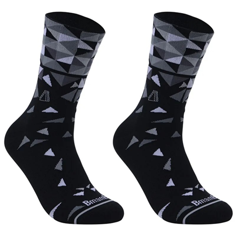 2022 rutsch feste nahtlose Fahrrads ocken Integrales Formen High-Tech-Fahrrads ocken Kompression fahrrad Outdoor-Laufsport socken