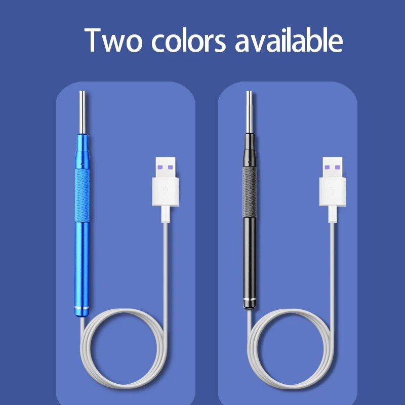 Endoscopio de oído Visual HD 3 en 1, otoscopio USB, eliminación de cera de oído, Mini cámara, otoscopio, cuidado de la salud para PC y Android, 5,5 MM