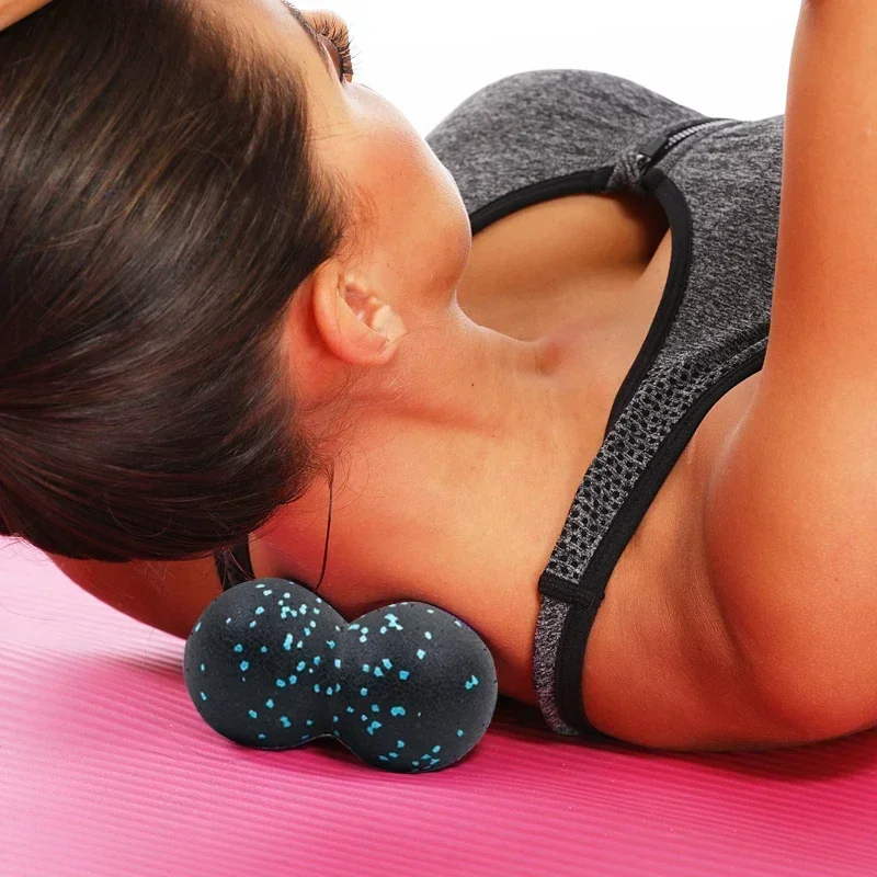 EPP 8 cm Erdnuss-Massageball – hochdichtes myofasziale Entspannungstherapiegerät zur Linderung von Muskelschmerzen, Erholung von Yoga und Fitness