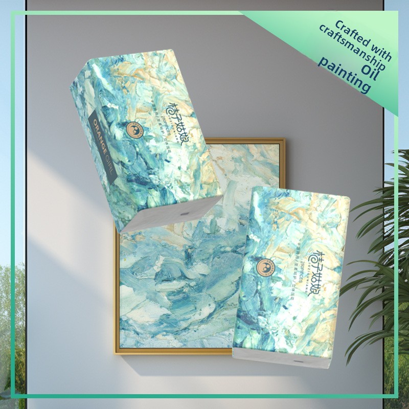 Thick Tissue Paper, 280 Sheets/pack, Household Tissue Paper, Toilet Paper, Soft Tissue Paper, 12 Packs/pack