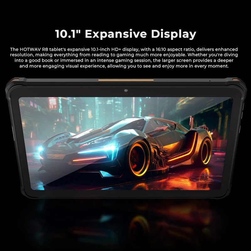 Tabletas originales HOTWAV R8 resistentes Android 14 10,1 ''+10800mAh 5MP + 13MP tabletas con cámara 4GB + 128GB tableta con pantalla de 10,1" Global
