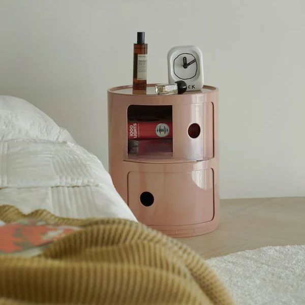 2/3/4 Lớp Bắc Âu Vòng Đầu Giường Mini Dễ Thương Tủ Bảo Quản Sáng Tạo Ghế Sofa Phòng Khách Bên Bàn Nội Thất Phòng Ngủ