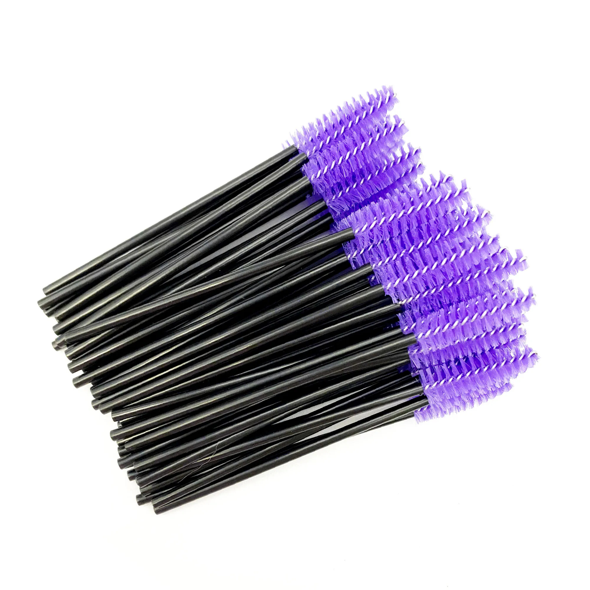 Xả Hàng Lông Mi Bàn Chải Lông Mi Nối Dài Dụng Cụ Chải Chân Mày Mascara Hoa Dây Applicator Spoolers Lông Mi Đựng Mỹ Phẩm