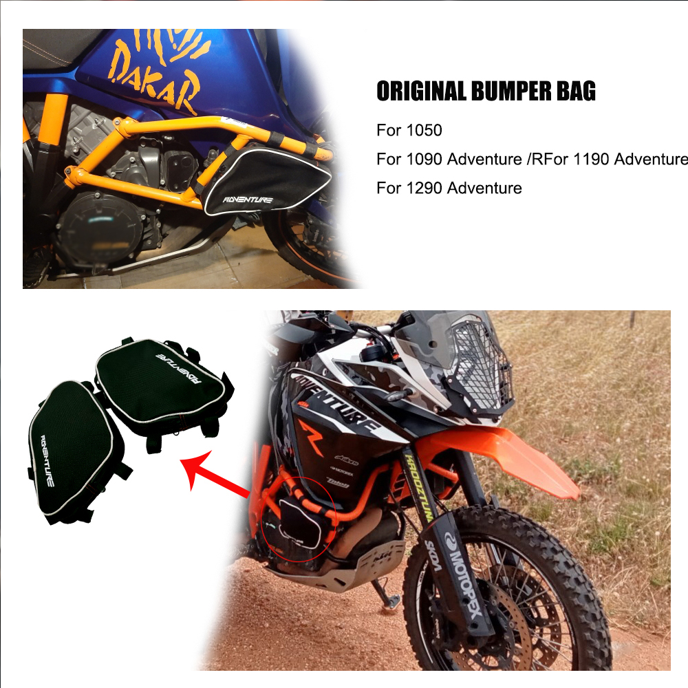 Motorcycle Bumper Frame Bags Repair Tool Placement Waterproof Bag Package Toolbox For 1050 1090 1190 1290 ADV Adventure R