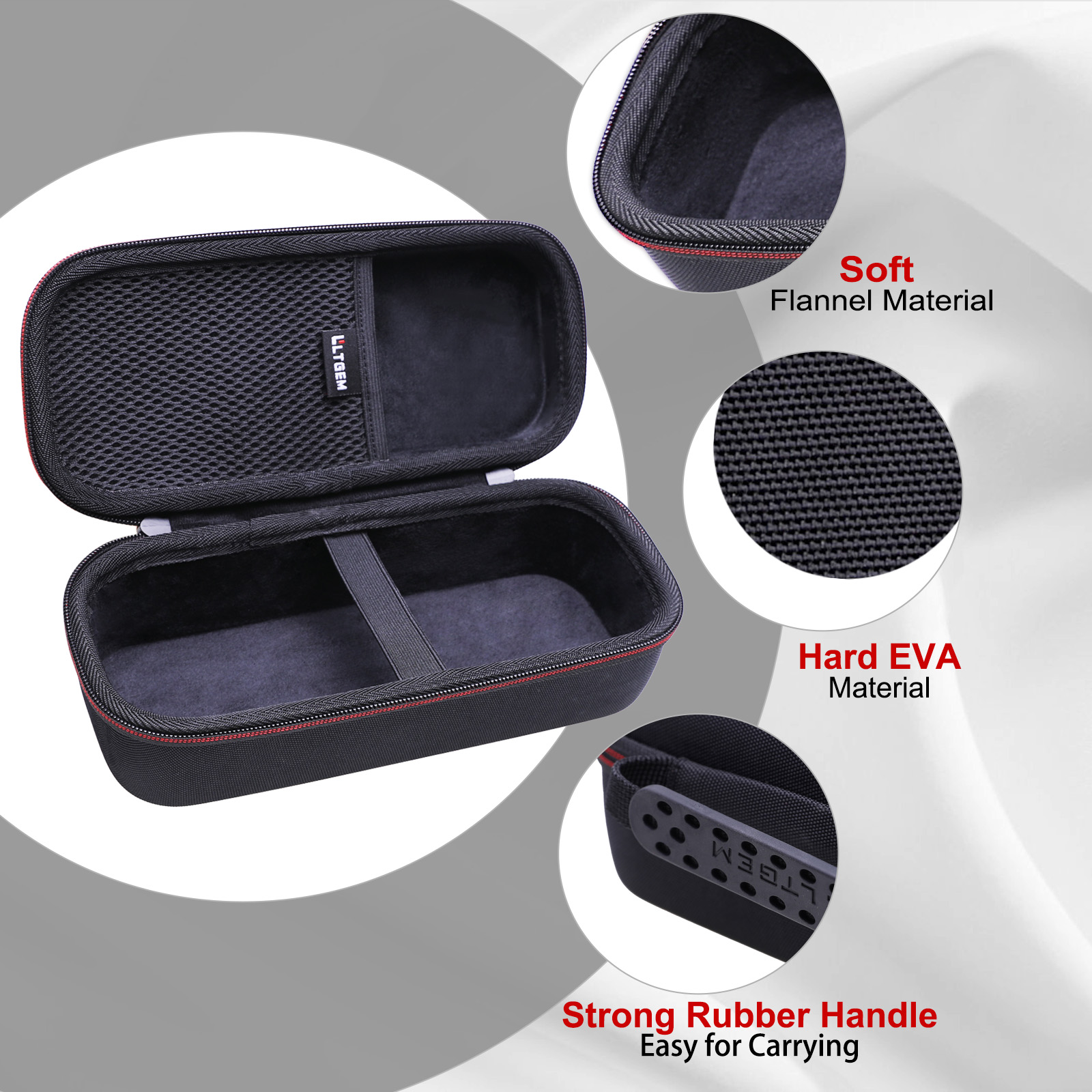 LTGEM Estuche rígido de EVA para herramienta Lmaging de cámara térmica FLIR TG165-X - Bolsa de viaje de almacenamiento de transporte protectora (solo estuche)