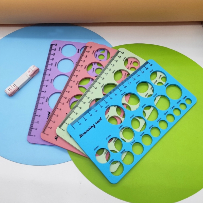 Silikon Nippel Lineal Milch pumpe Flansch Dimension ierungs werkzeug Milch pumpe Zubehör Flansch Messwerk zeug haut freundliches Lineal