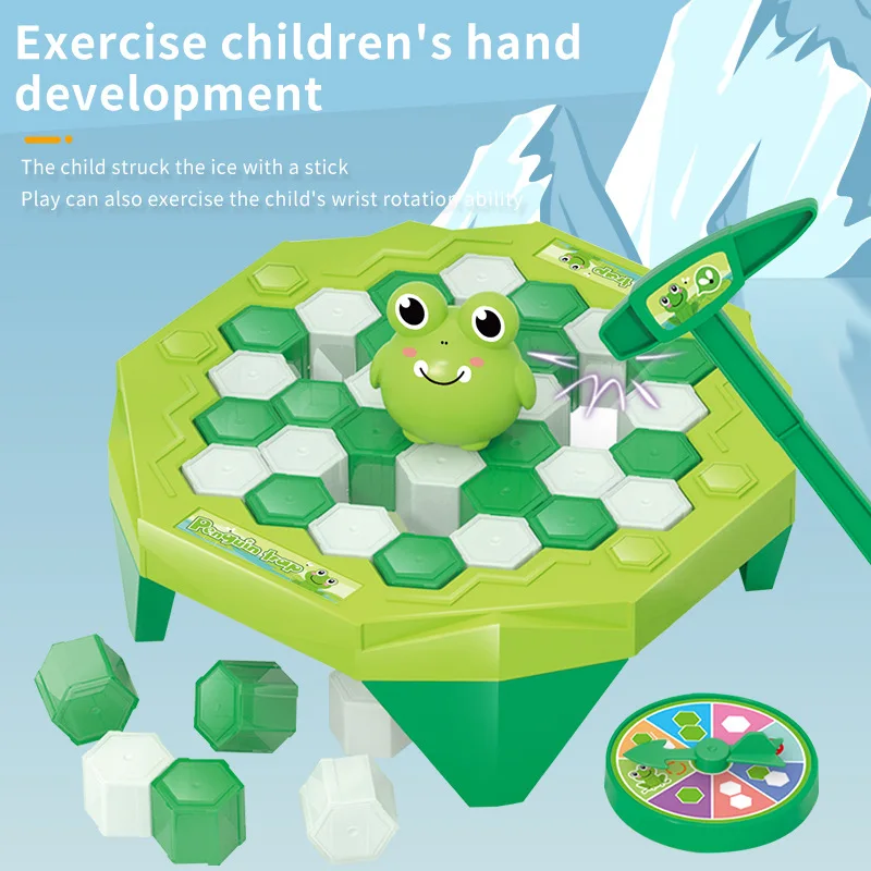 Mini Ice Breaking Penguin กบกับดักเกมเด็ก Interactive Party Board เกมเด็กเดสก์ท็อปของเล่นของขวัญวันเกิดสําหรับเด็ก
