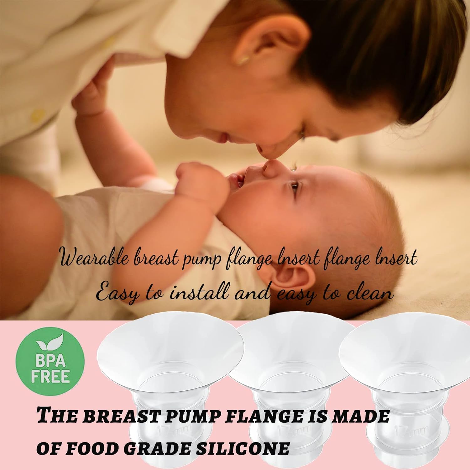 スイベルポンプシールド、フランジインサート、メデラ、s9、s10、s12、s9pro、s12pro、17mm、19mm、21mmと互換性があります