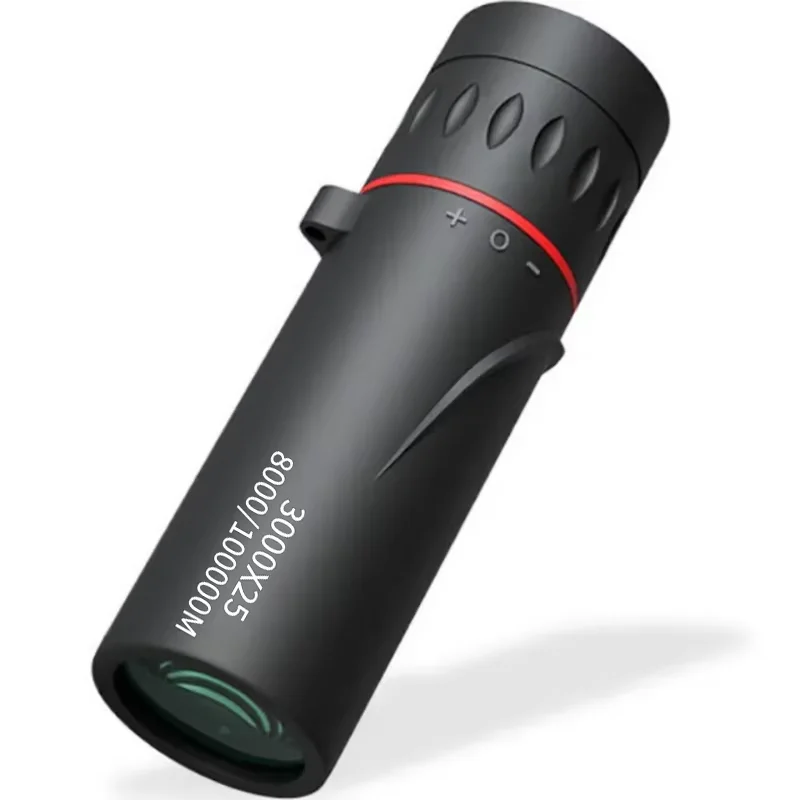 Telescopio monoculare professionale per adulti HD a lungo raggio 3000x25 e mini telescopio portatile per campeggio e caccia all'aperto