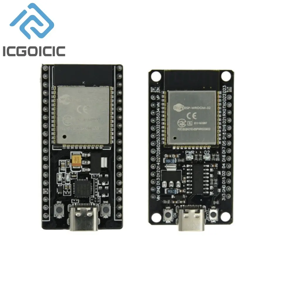 ESP32 TYPE-C USB CH340C CP2102 WiFi + Bluetooth scheda di espansione Dual Core ESP32-DevKitC-32 ESP-WROOM-32 a bassissima potenza