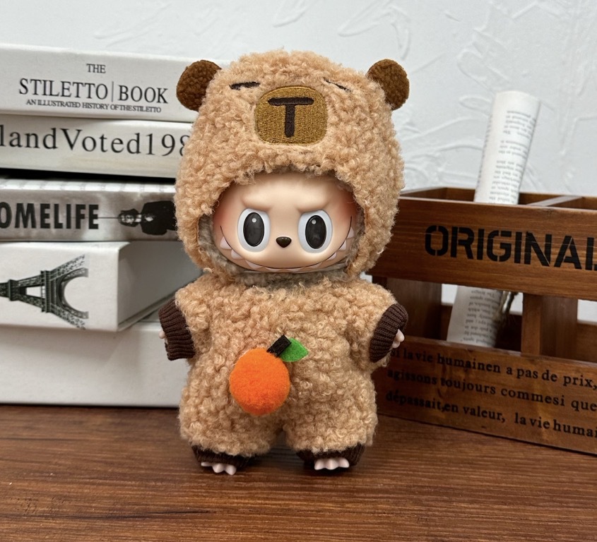 Милая кукольная одежда, наряд для 17 см Labubu V2 V1, кавайная одежда для куклы, разные стили, платье для косплея, детские игрушки, подарки для Labubu