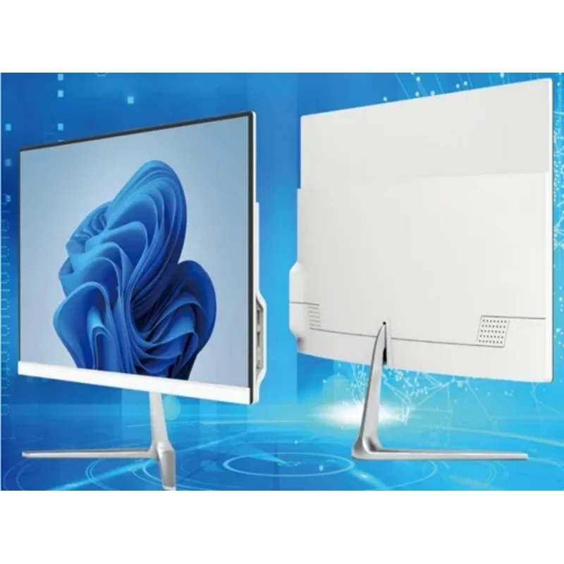 จีนผลิต 27 "หน้าจอ LED ใหม่ล่าสุด Rohs core i3 i5 i7 office CE family desktop all in one pc