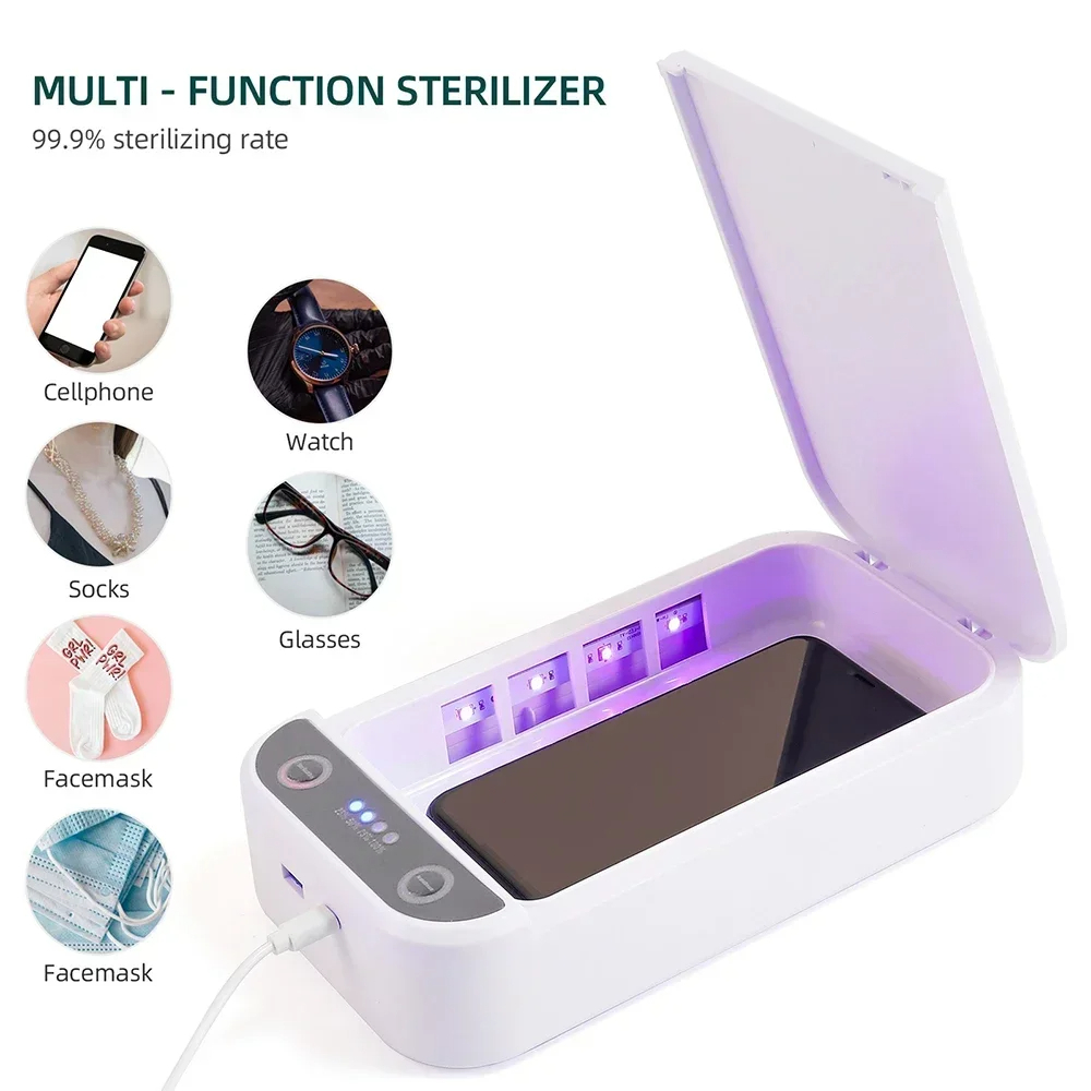 UV Multifunctional Disinfection Instrument Clean Tattoo Pen Eyelash Extension Tools Ozone Sterilization Box With Aromatherapy