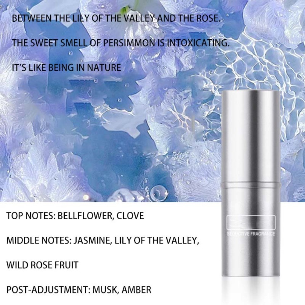 Rolo de óleo de feromônio rollerball 7g, fragrâncias femininas e masculinas, rolo de bola de água perfumada, perfumes de óleo com bola de rolo de aço