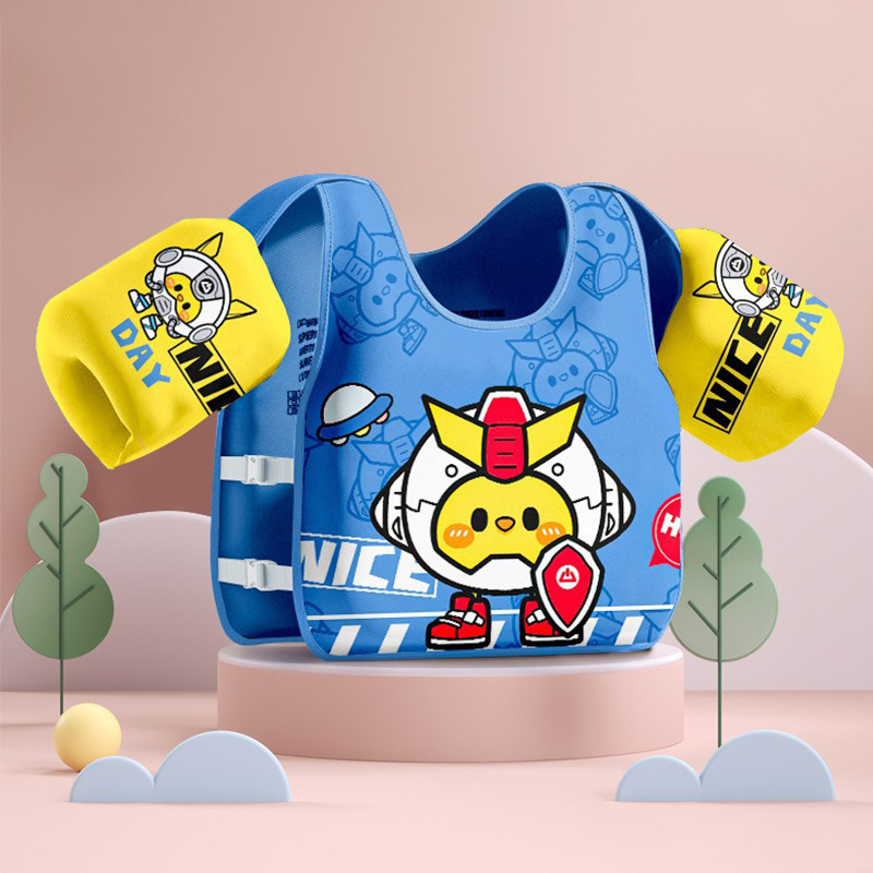 ROOXIN 아기 수영 조끼 어린이 부력 조끼 수영 반지 튜브 아이 수영 팔 반지 수영 풀 플로트 물 놀이 장비