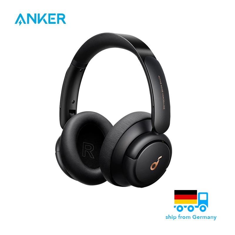 Cuffie Soundcore Life Q30 con design over-ear Bluetooth ANC ibrido Audio wireless ad alta risoluzione